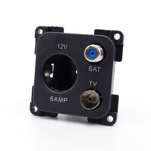 Line black 12v - black, cigarette