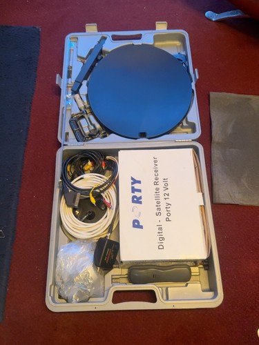 Porty 12v portable satellite - portable,
