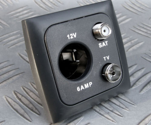 Aerial 12v satellite socket - 12v,