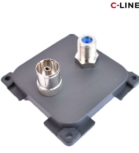 Line and satellite socket - c-line,