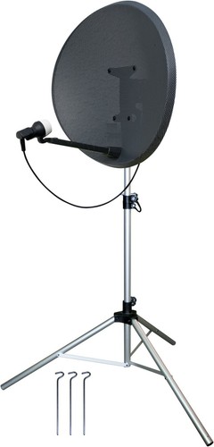 Large satellite dish tripod - large, tv